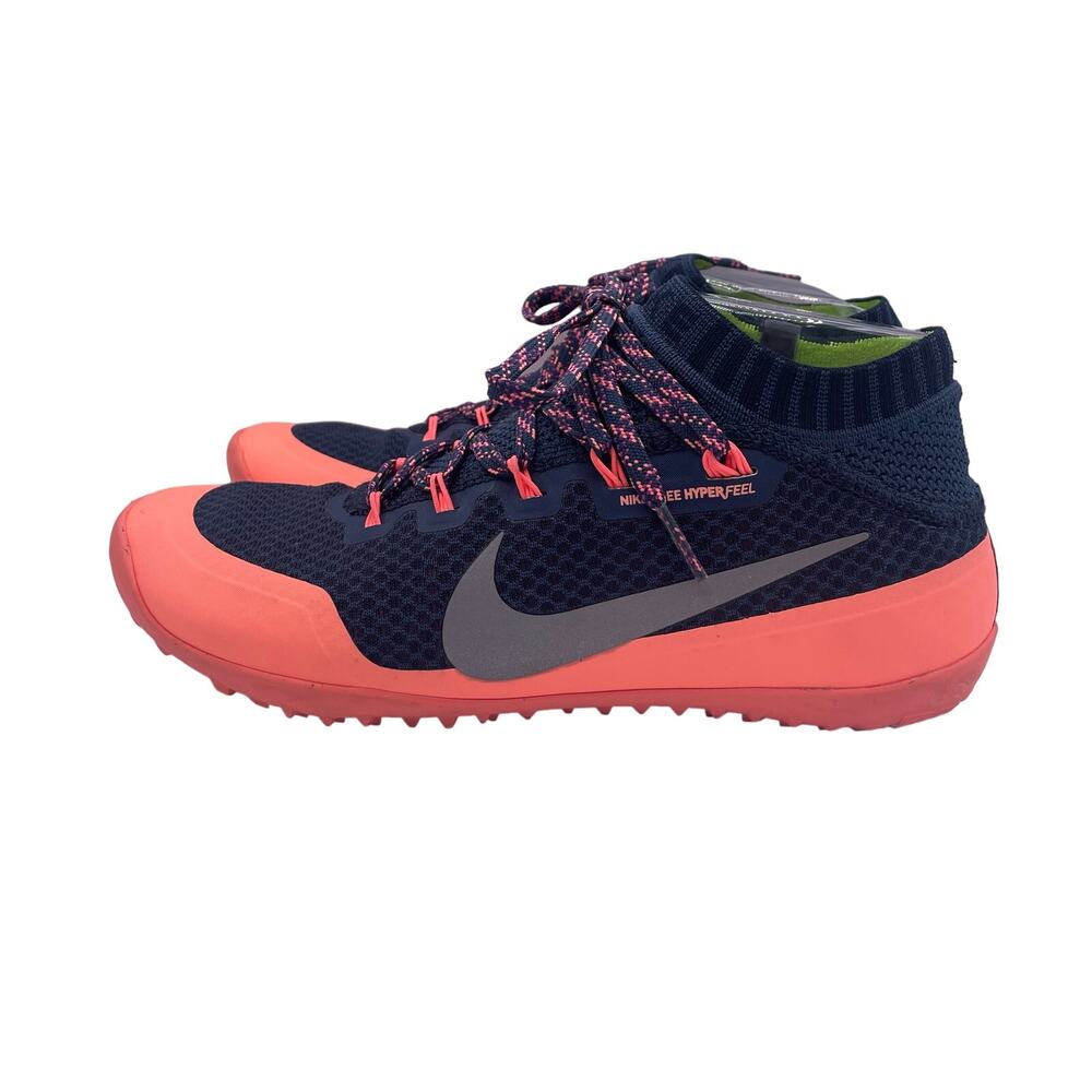 Nike Free Hyperfeel Run Trail Squadron Blue Atomic Pink Shoes Womens 7.5